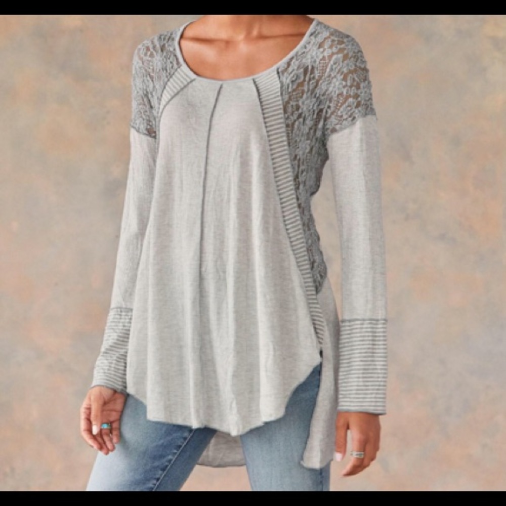 Shades of poetry top by Marigold.